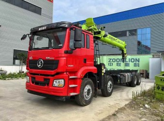 陜汽德龍M3000前四后八隨車吊配中聯(lián)重科16噸吊機帶3噸小鉤，價格多少錢