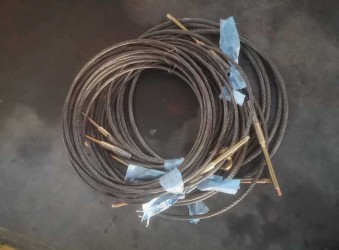 程力隨車吊配件（鋼絲繩、收臂繩、回臂繩），售后服務(wù)電話：15071655544